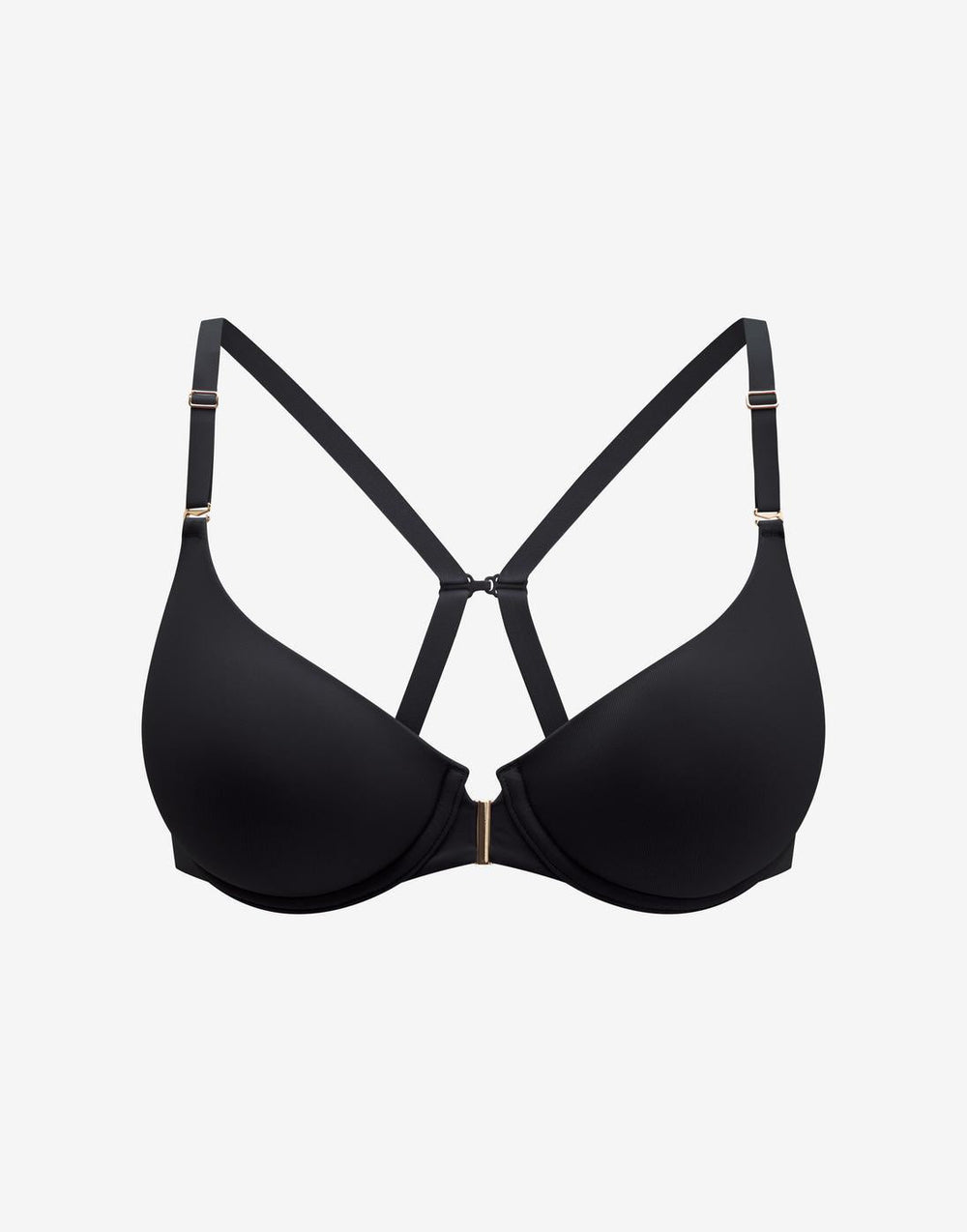 Black ComfortStretch Front Close T-Shirt Bra - Thirdlove online