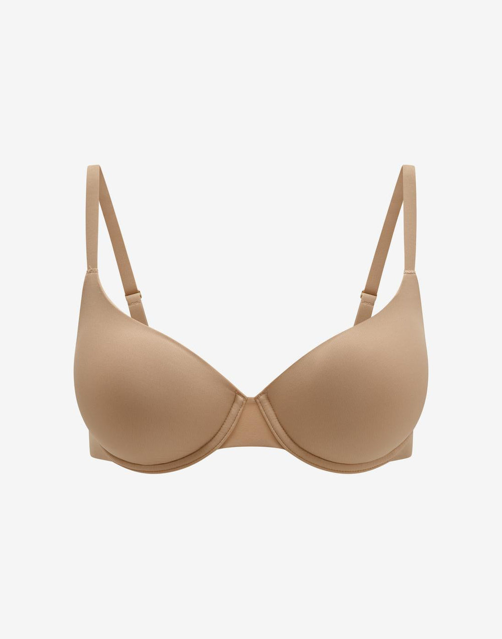 Taupe ComfortStretch Back Smoothing T-Shirt Bra - Best Back Smoothing & Side Smoothing Bras For All Sizes - Thirdlove near me