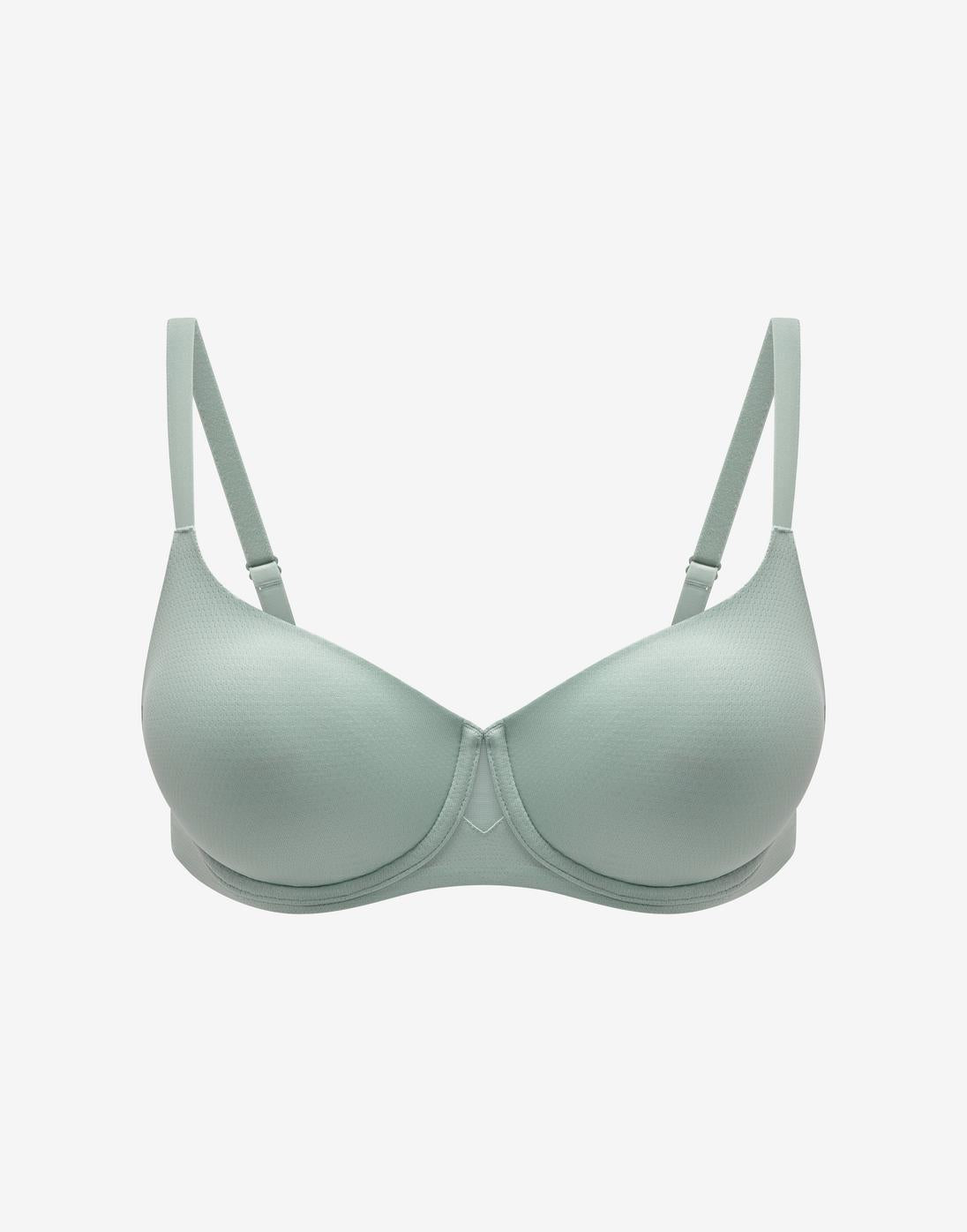 Thermoregulating Wireless Cooling Bra in Air - Cooling Bra For Menopause in Grey - Thirdlove US