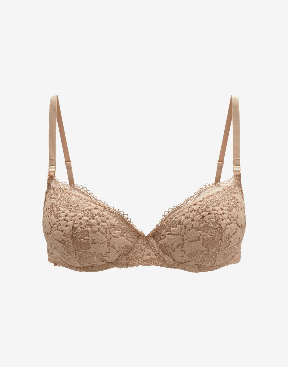 Taupe All Day Lace T-Shirt Bra - Thirdlove sale