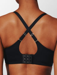 Black ComfortStretch Back Smoothing T-Shirt Bra - Best Back Smoothing & Side Smoothing Bras For All Sizes - Thirdlove for sale
