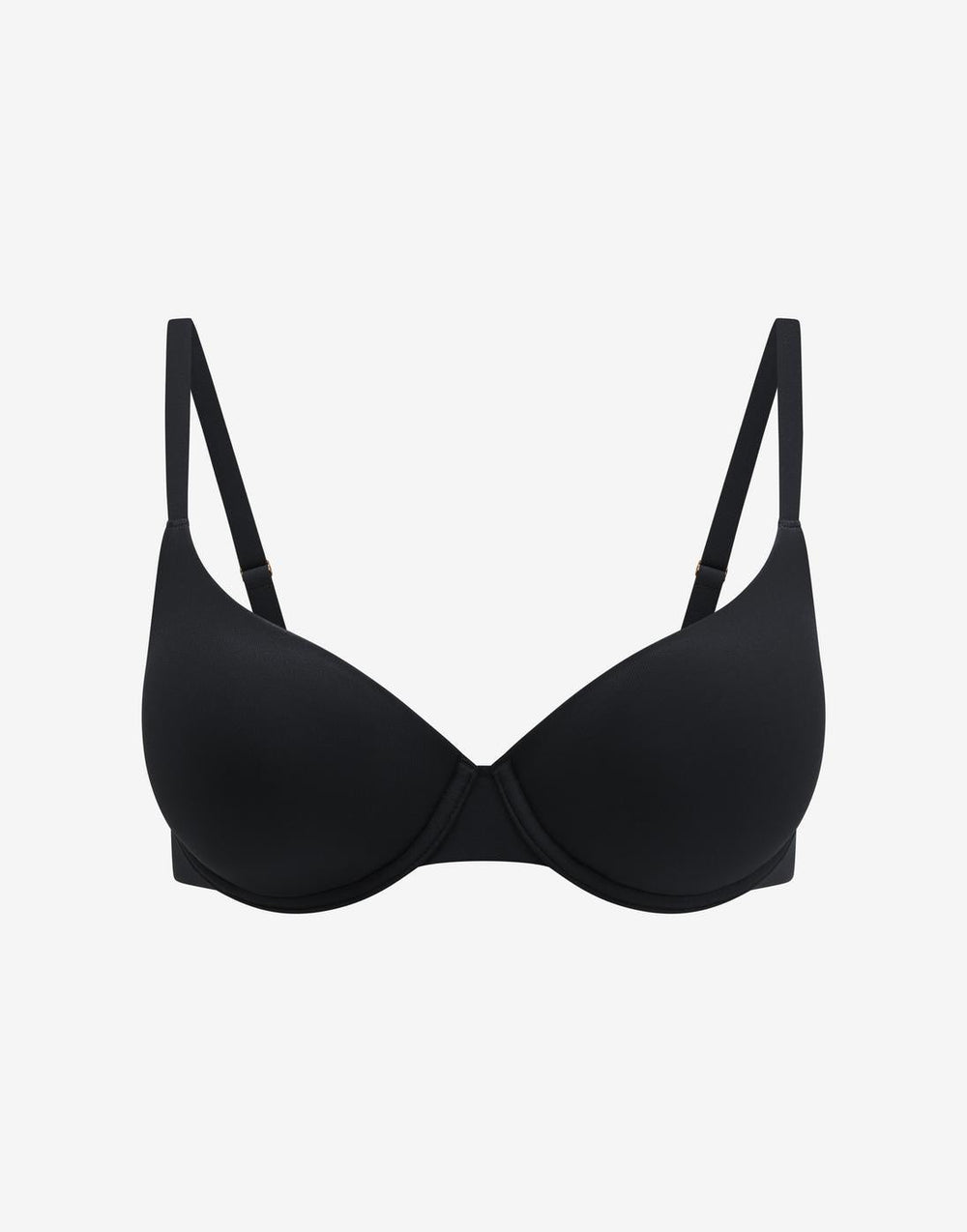 Black ComfortStretch Back Smoothing T-Shirt Bra - Best Back Smoothing & Side Smoothing Bras For All Sizes - Thirdlove for sale