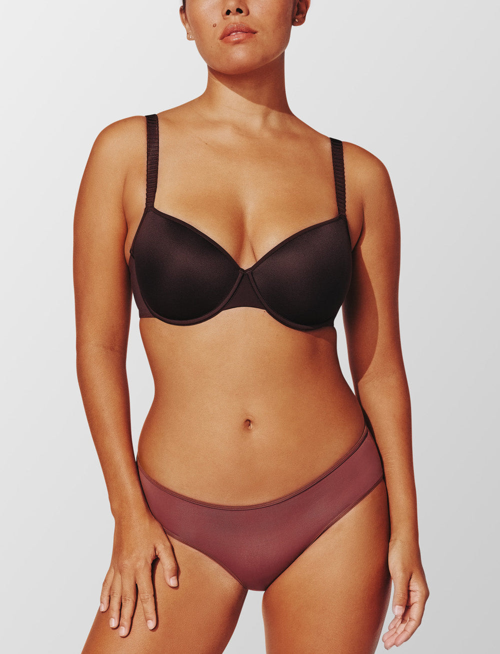 Espresso T-Shirt Bra (Brown) - Thirdlove US