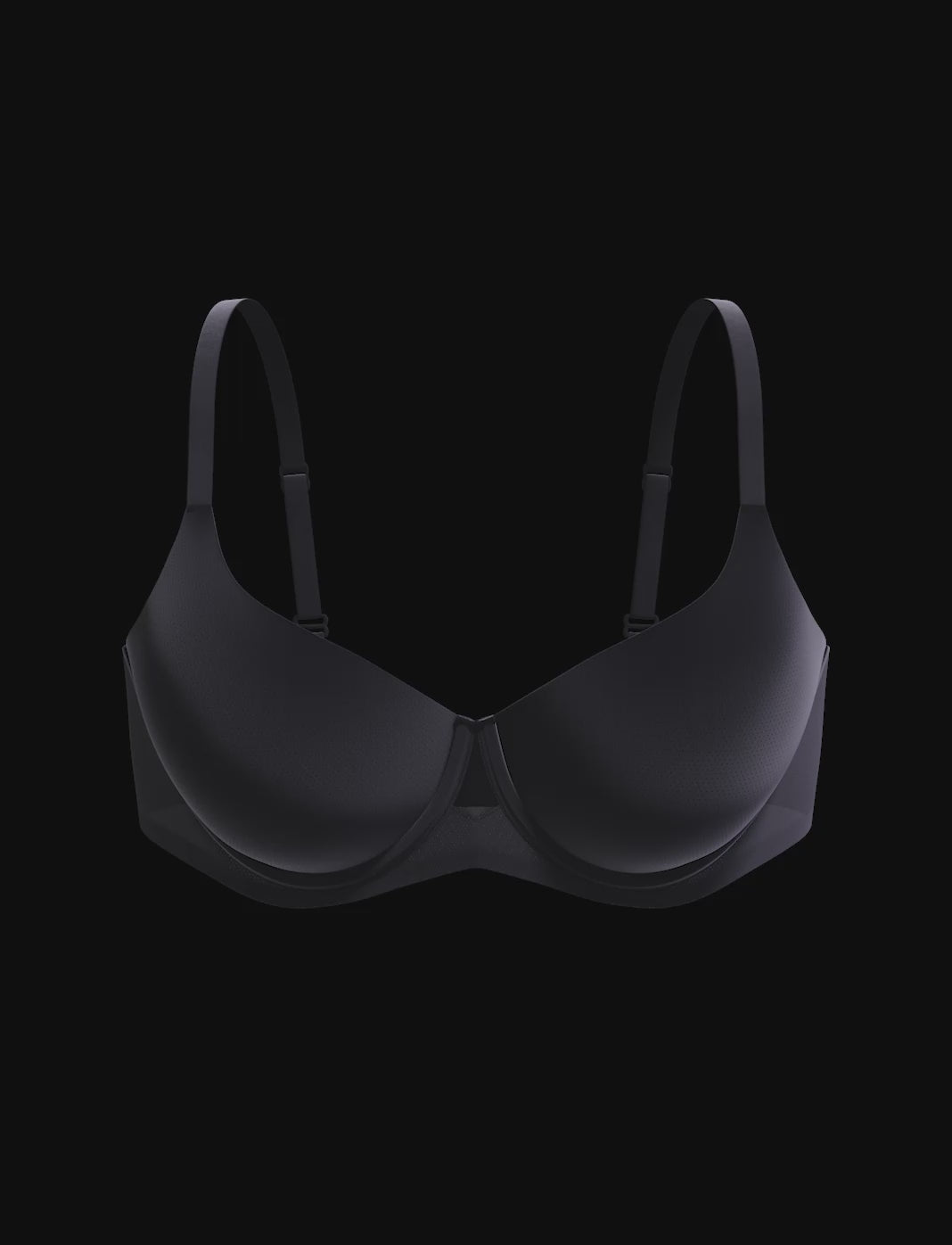 Thermoregulating Wireless Cooling Bra in Black - Cooling Bra For Menopause - Thirdlove for sale