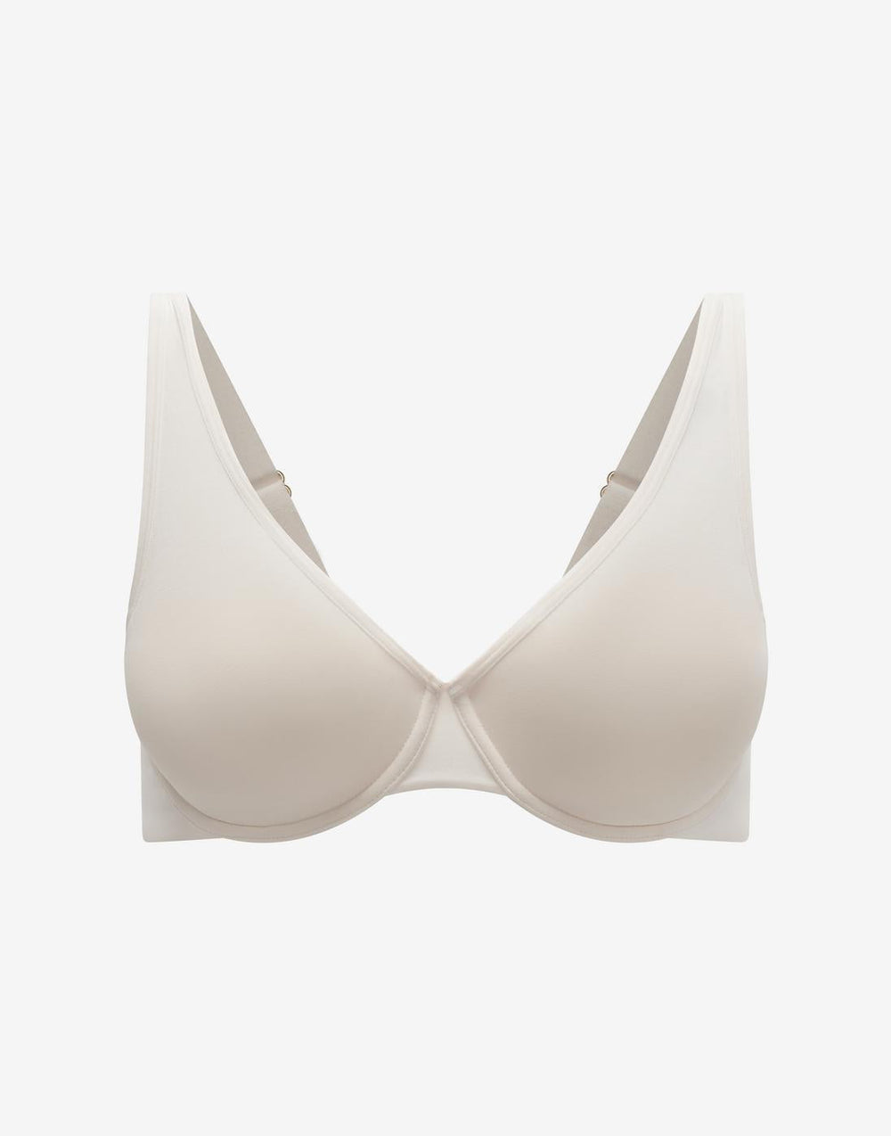 Sea Salt Organic Cloud Cotton Perfect Coverage Bra (White) - Thirdlove for sale