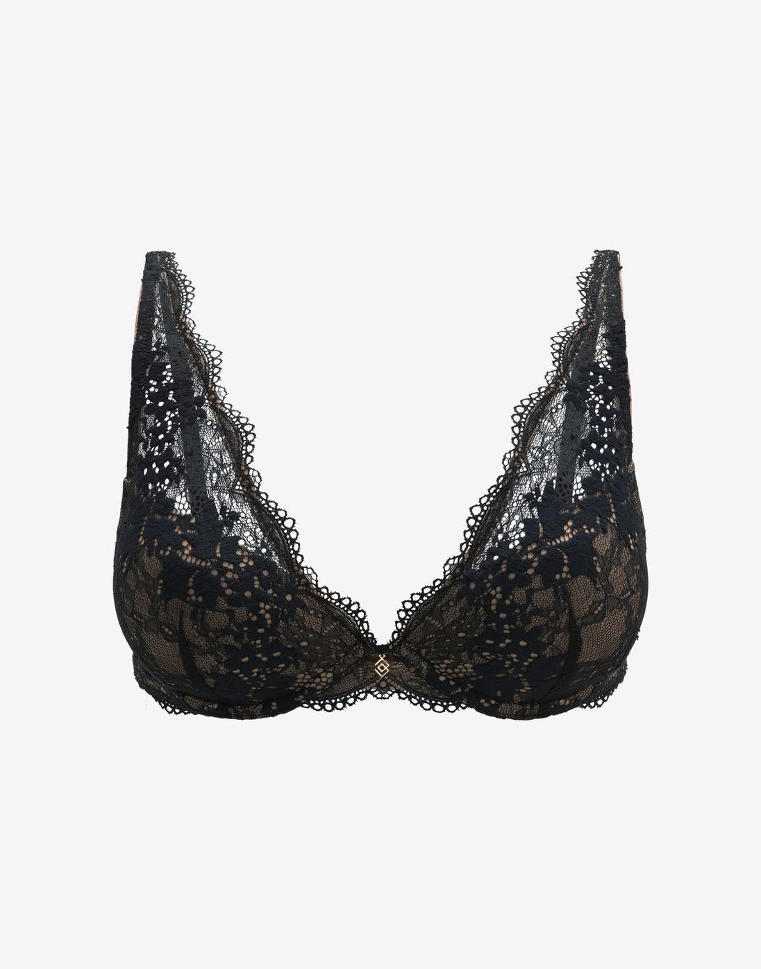 Black All Day Lace Uplift Plunge Bra - Thirdlove sale