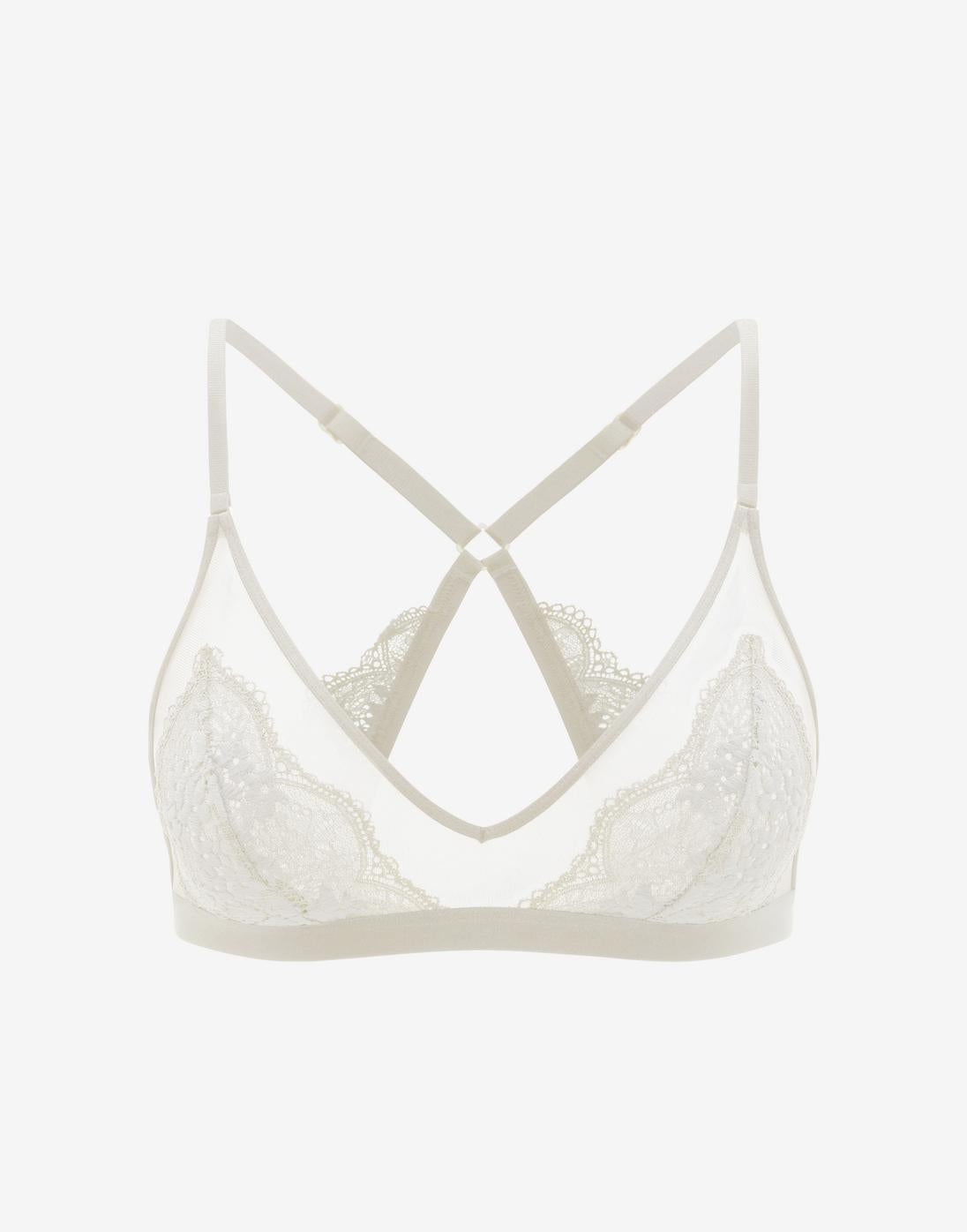 Sea Salt All Day Lace Racerback Bralette - Thirdlove online