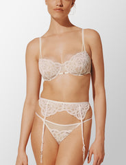 Sea Salt Rose Lace Unlined Demi Bra - Thirdlove near me