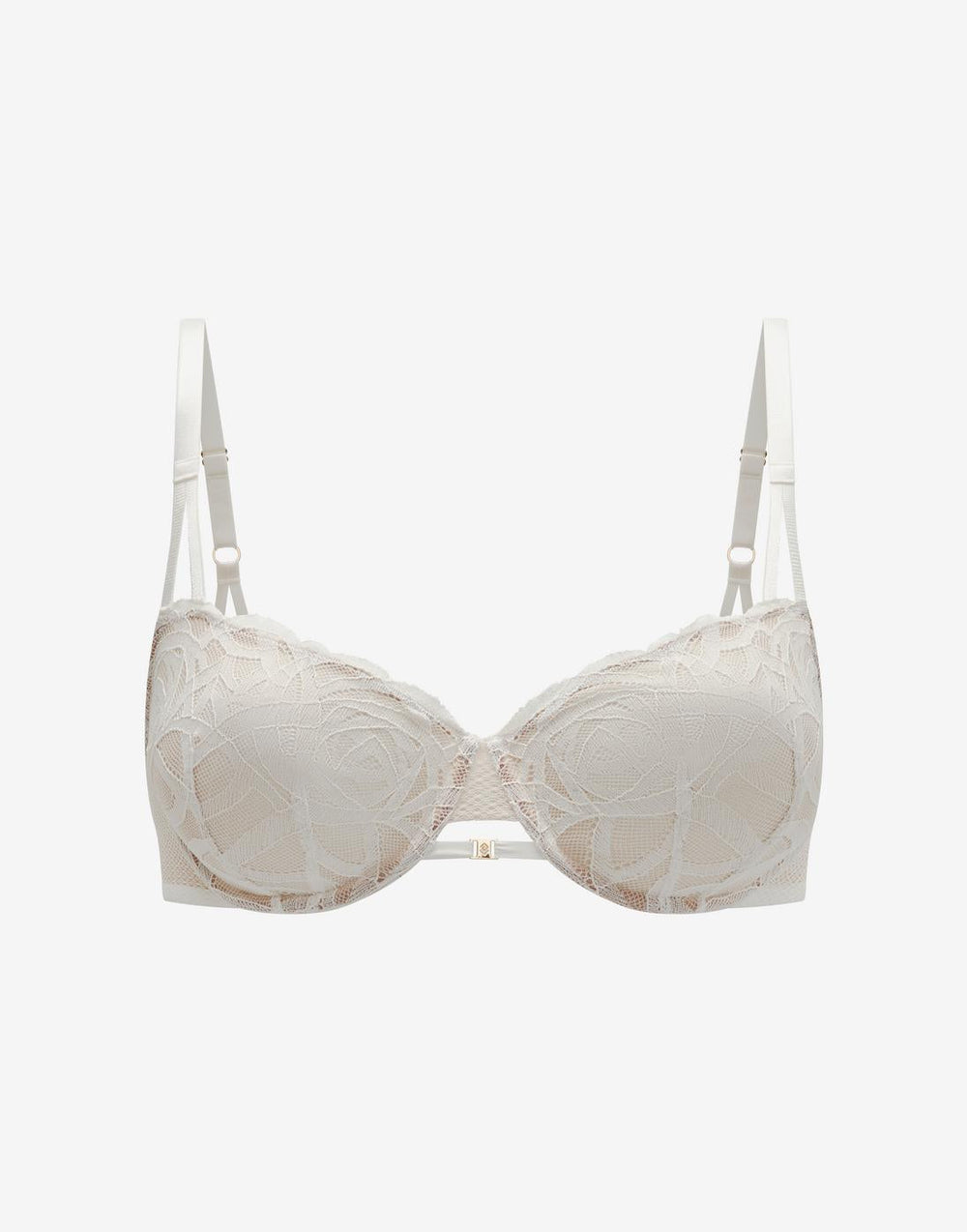 Sea Salt Rose Lace Unlined Demi Bra - Thirdlove near me