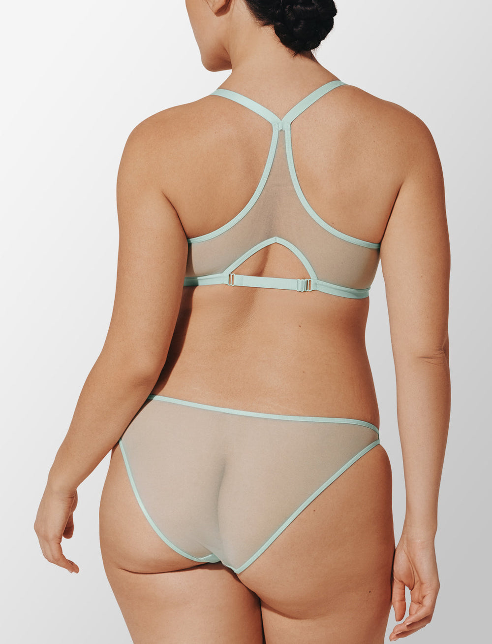 Daydream Bare Mesh Front Close Racerback Bra - Thirdlove Women