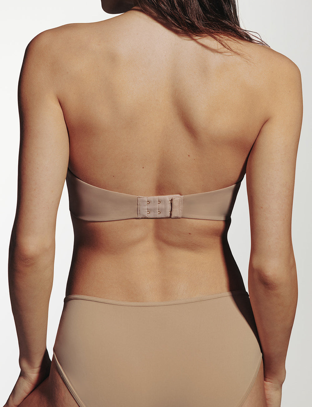 Taupe Strapless Bra No-Slip Nude Strapless Bra for Large & Small Busts - Thirdlove US