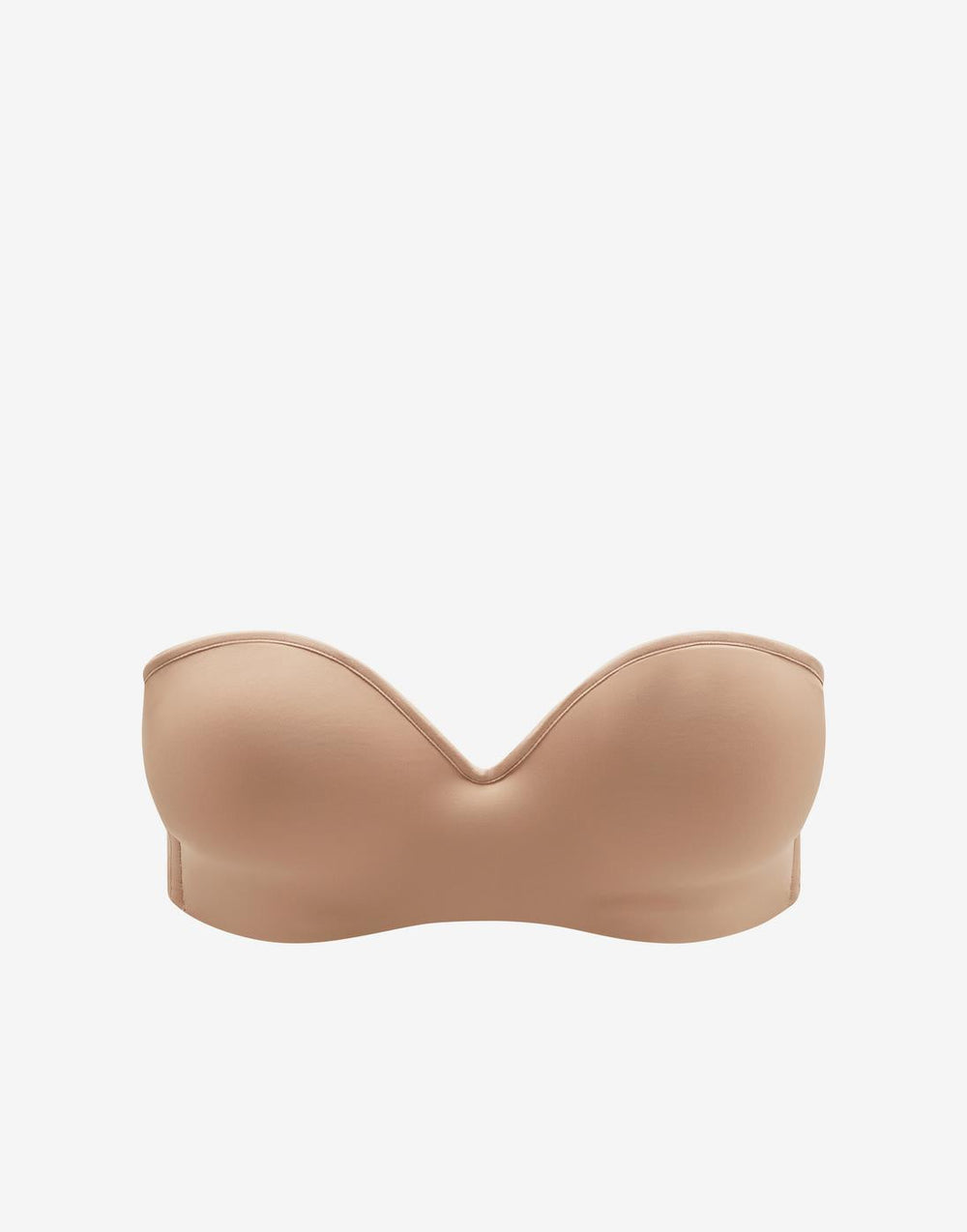 Taupe Strapless Bra No-Slip Nude Strapless Bra for Large & Small Busts - Thirdlove US