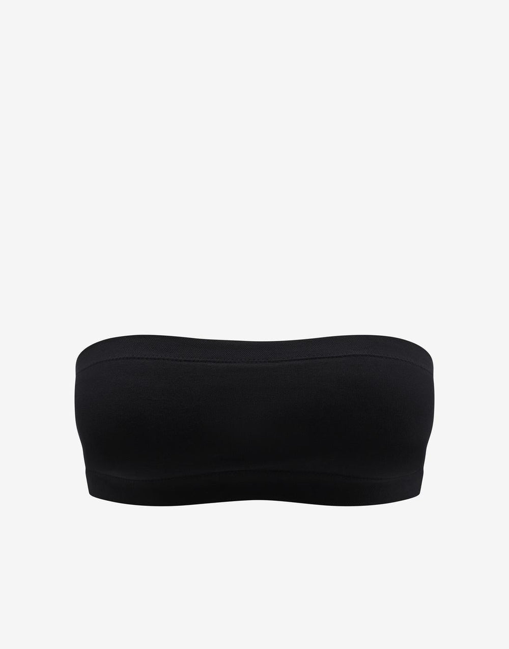 Black Seamless Cloud Cotton Wireless Bandeau - Thirdlove Women