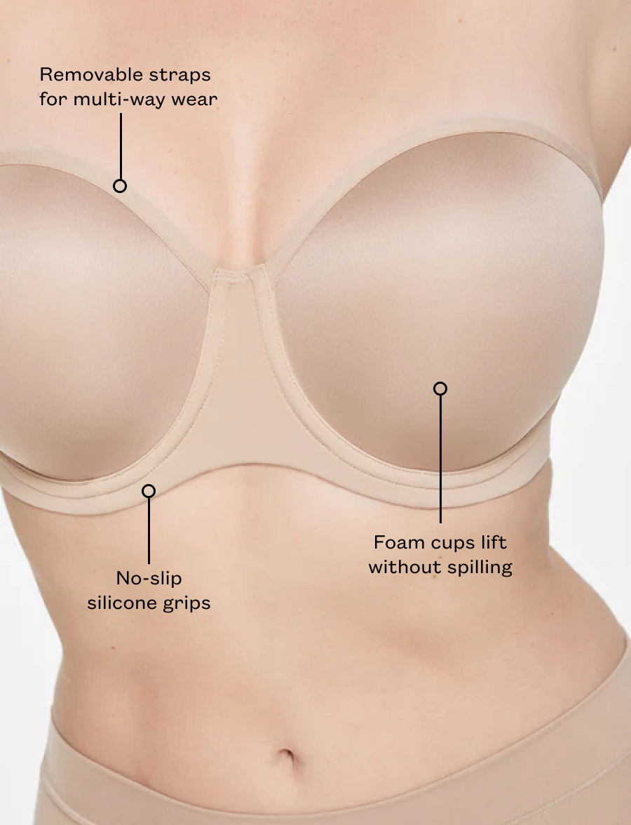 Taupe Strapless (Tan) - Thirdlove sale