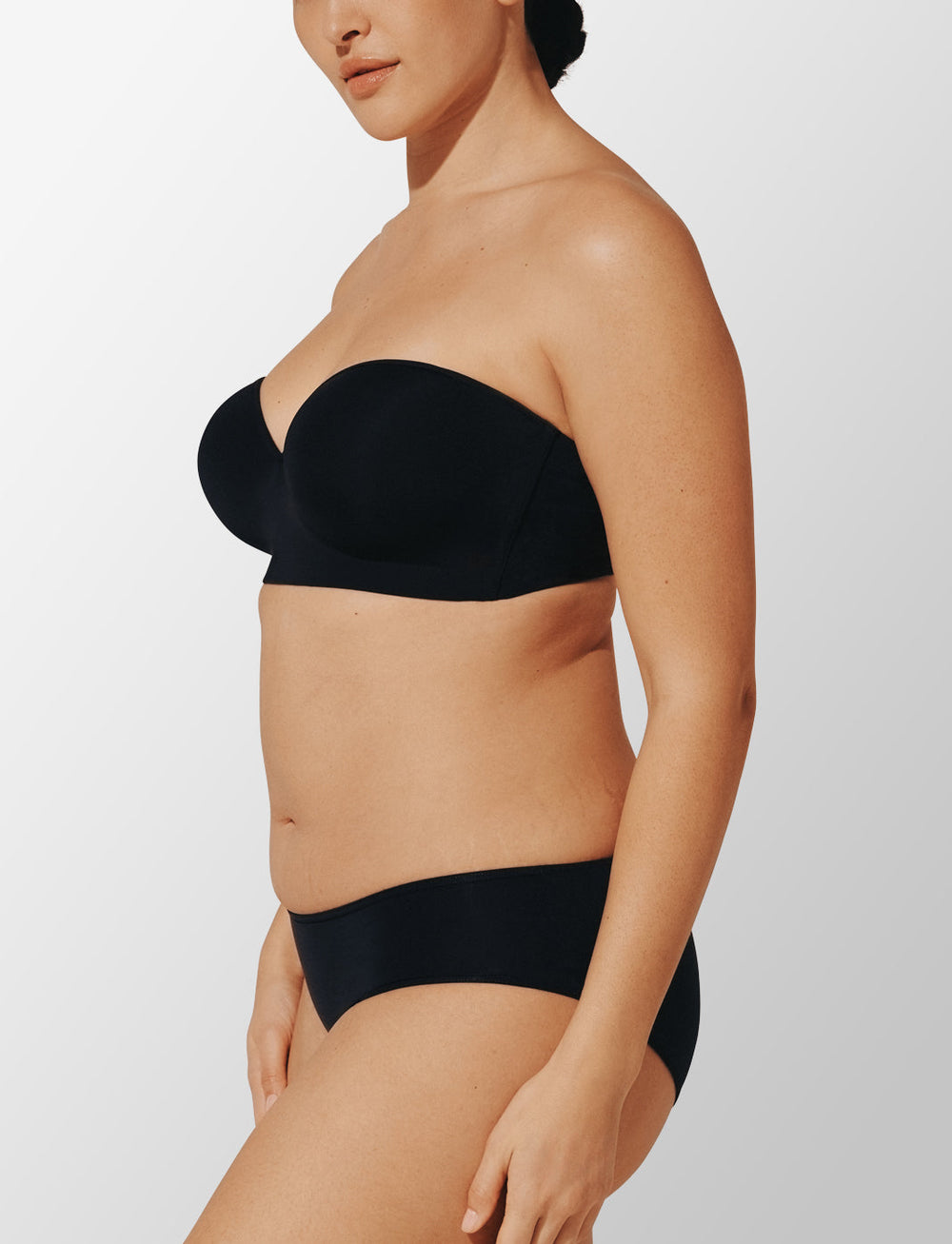 Black Strapless Bra No-Slip Strapless Bra for Large & Small Busts - Thirdlove discount