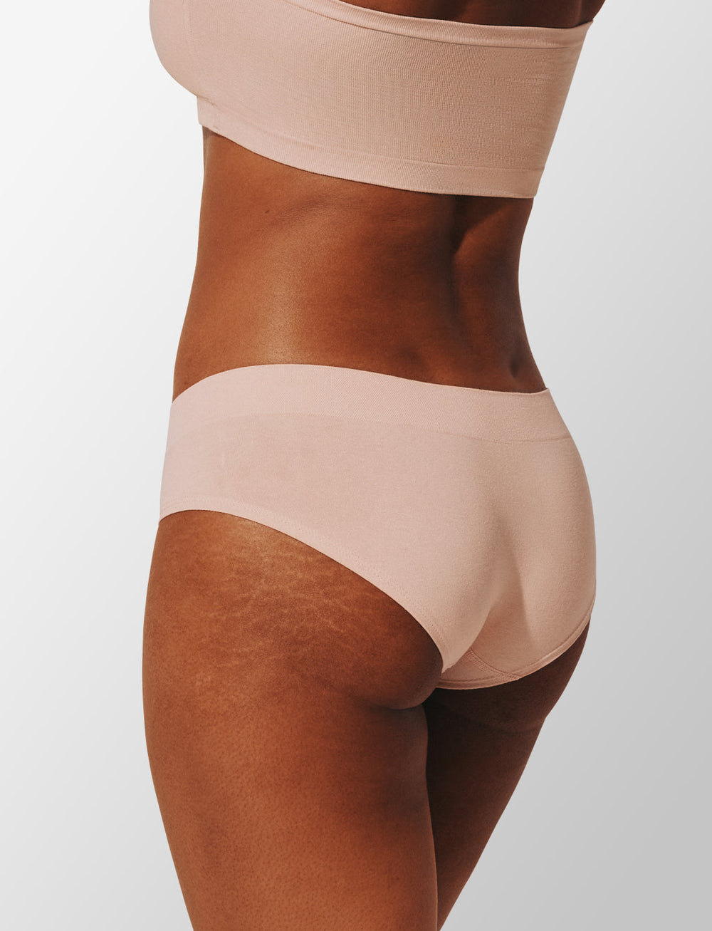 Black & Rose Dust Seamless Cloud Cotton Hipster - 2 Pack - Thirdlove US