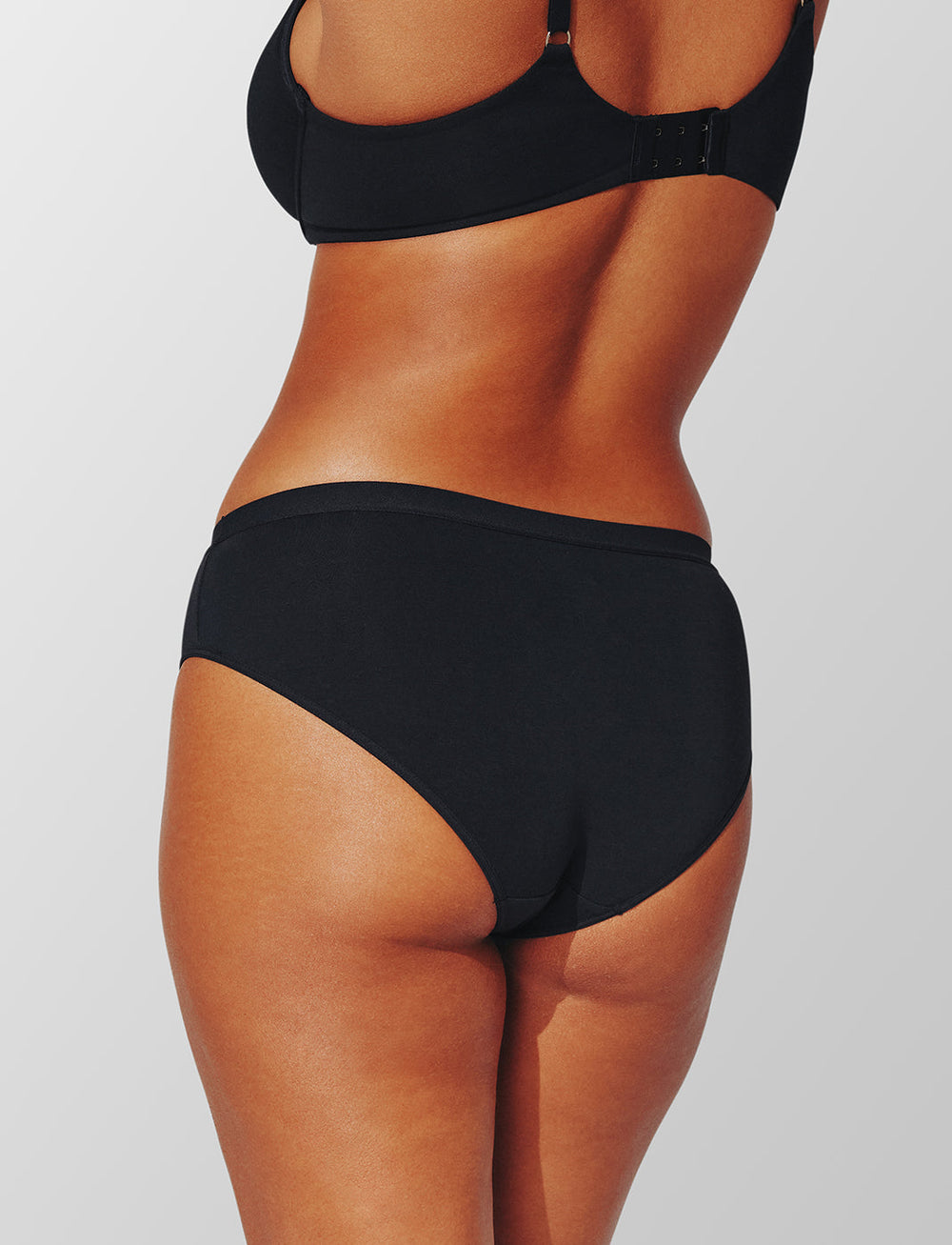 Black Organic Cloud Cotton Hipster - Thirdlove online