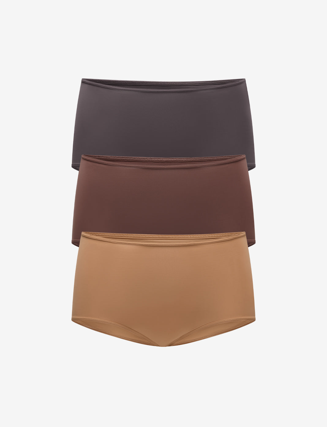 Fig Sienna Mocha Brief 3 Pack Box - Thirdlove Women