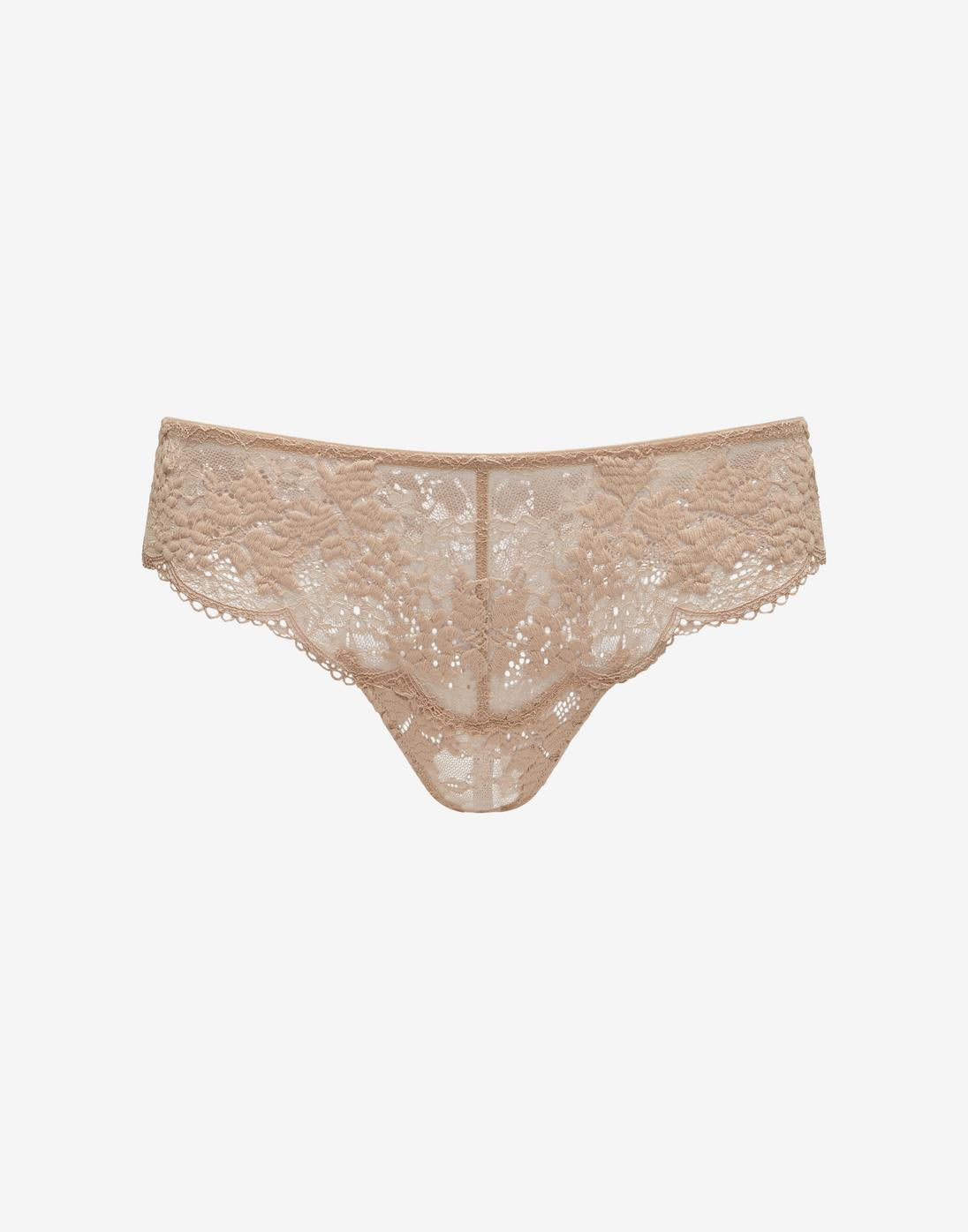 Taupe All Day Lace Thong - Thirdlove sale