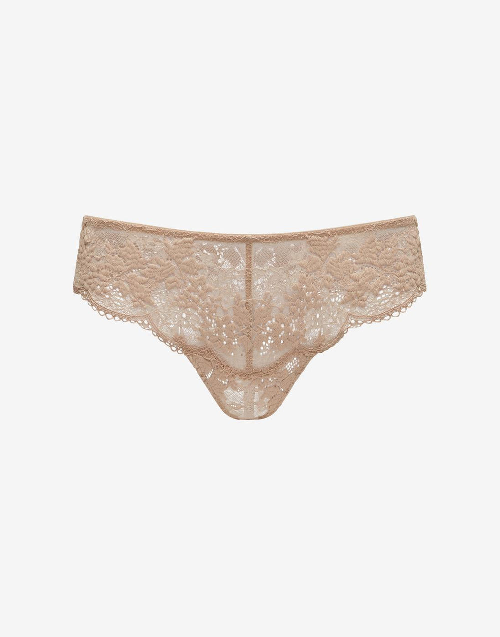Taupe All Day Lace Thong - Thirdlove sale