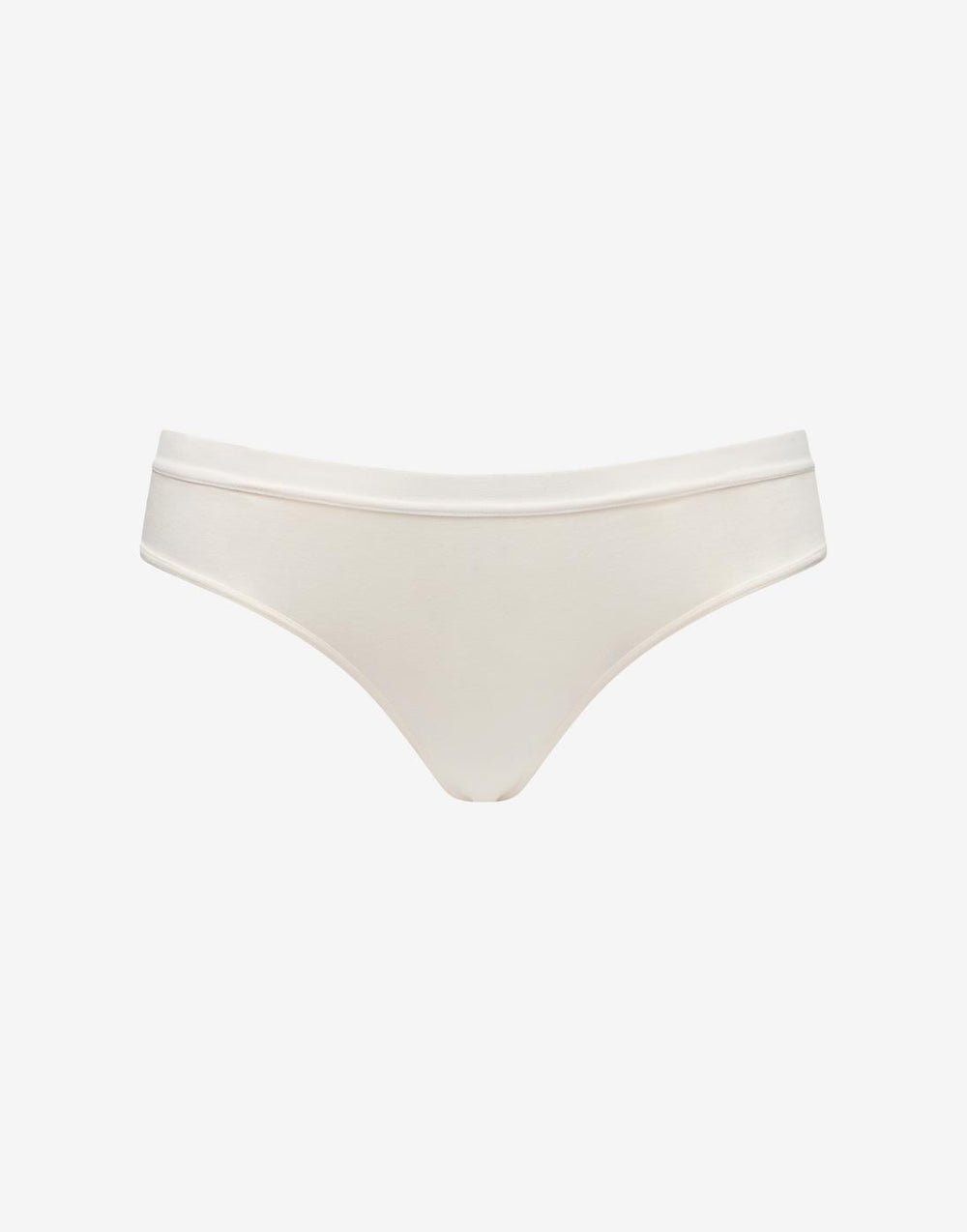 Sea Salt Organic Cloud Cotton Thong (White) - Thirdlove near me
