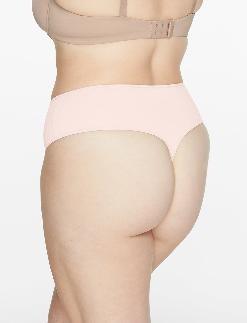 Taupe, Soft Pink & Black High Waist Thong 3 Pack Box - Thirdlove online