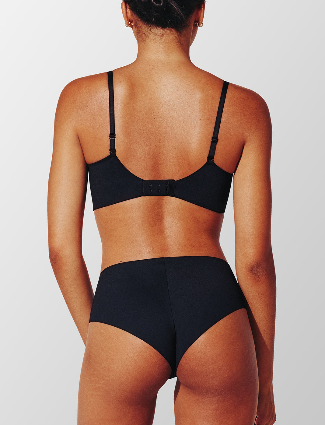 Black, Taupe & Violet Ice ™ No-Show Cheeky - 3 Pack - Thirdlove for sale