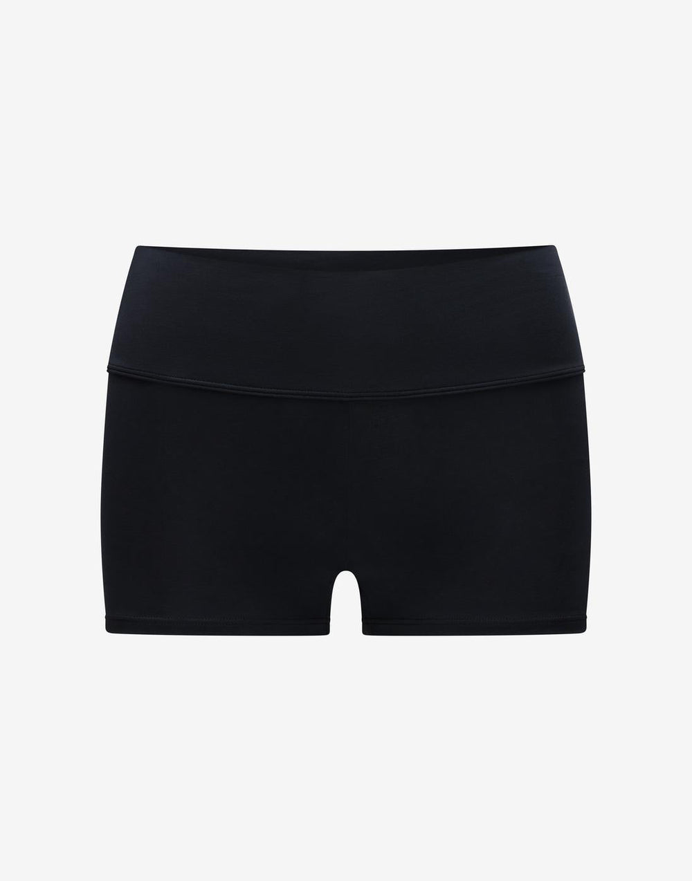 Black Organic Cloud Cotton High Waist Short - Thirdlove US