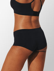 Black Seamless Cloud Cotton Boyshort - Thirdlove Women